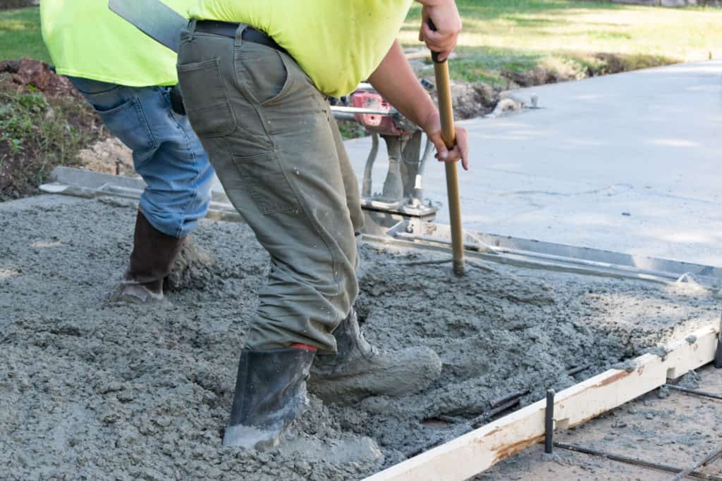 Concrete work by North Ridge Outdoor Services