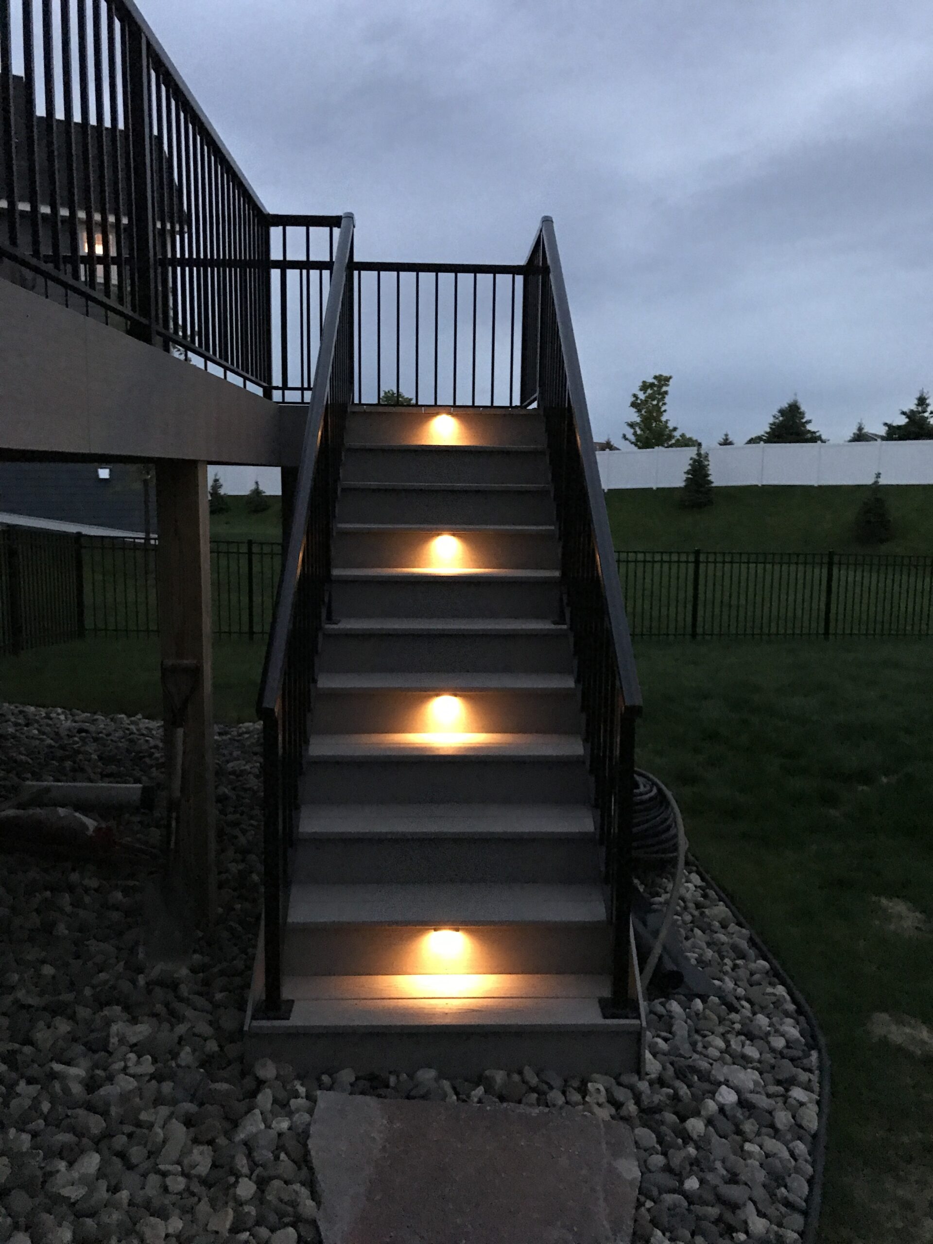 Landscape lighting by North Ridge Outdoor Services
