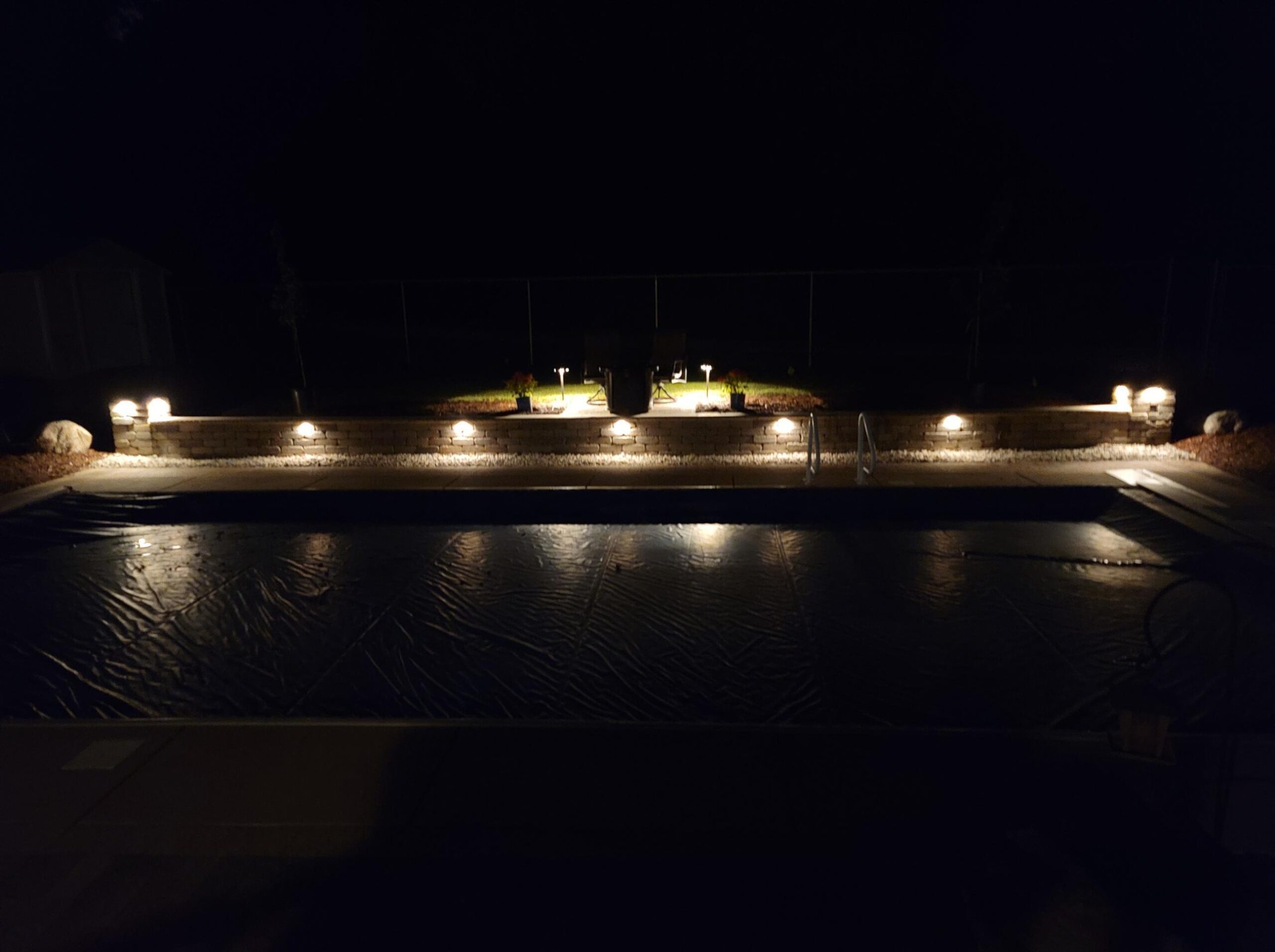 Landscape lighting by North Ridge Outdoor Services