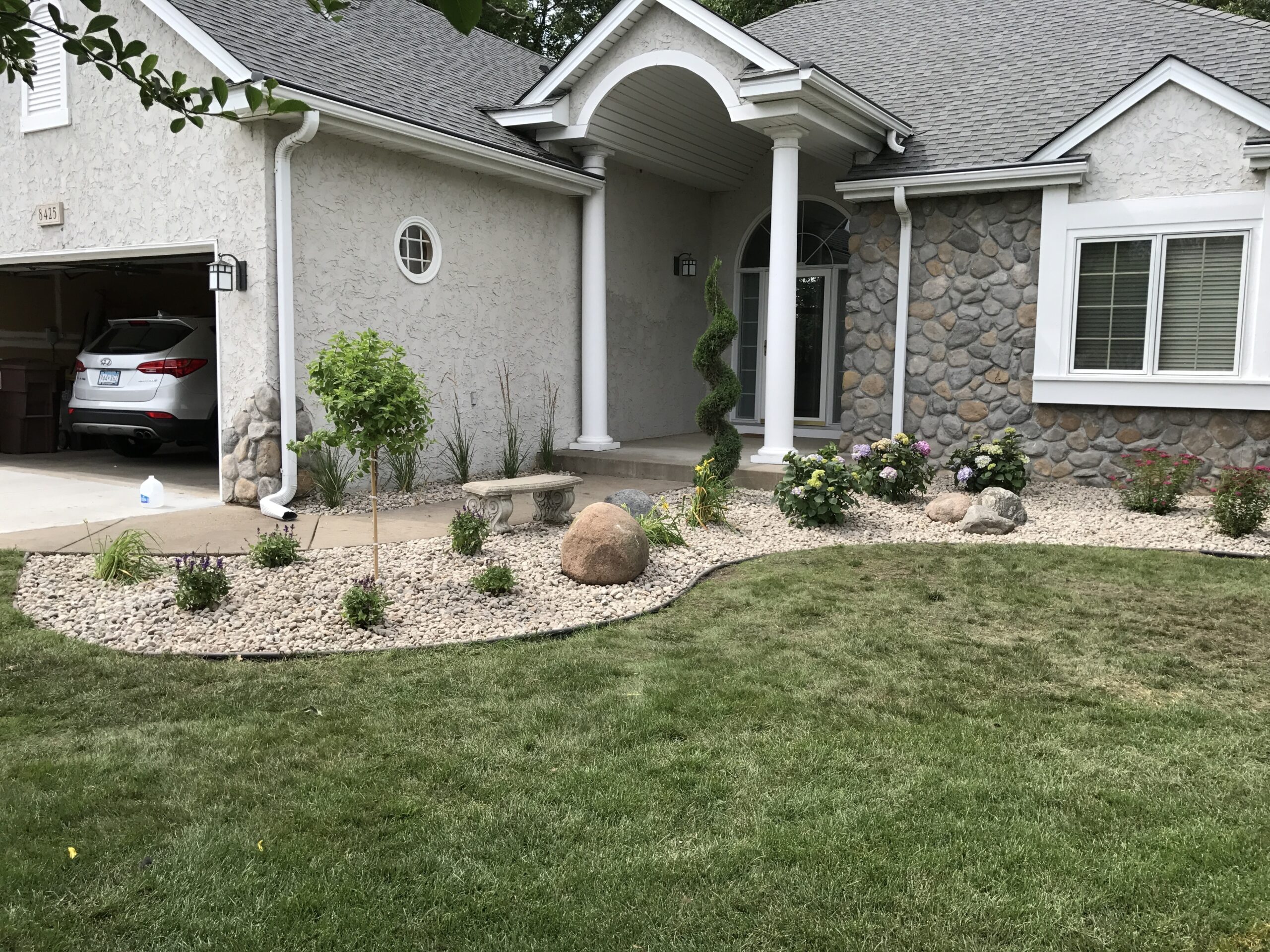 Planting and garden design by North Ridge Outdoor Services