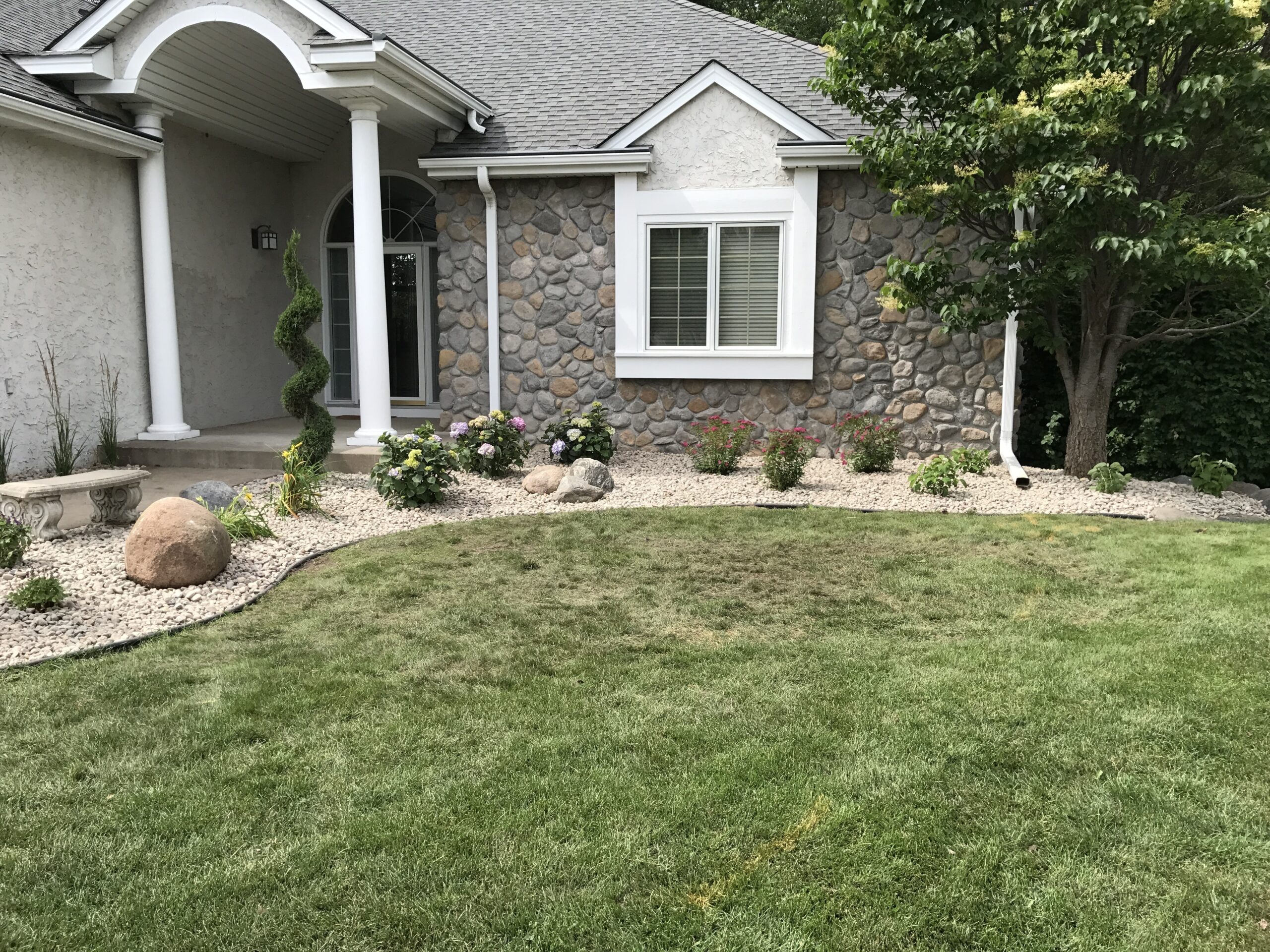 Planting and garden design by North Ridge Outdoor Services